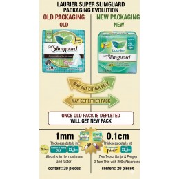 Laurier Super Slimguard Day 22.5cm 20s